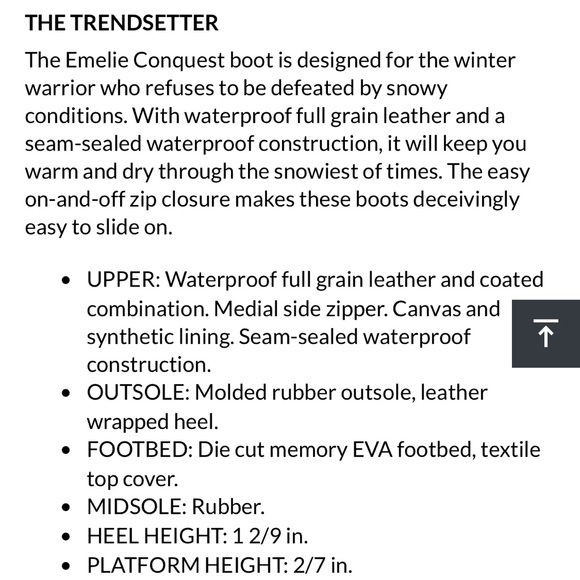 Sorel Emelie Conquest Boots - Picture 10 of 10